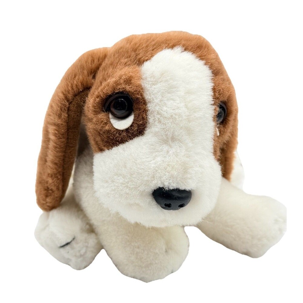Ty Classic Tracker Bassett Hound Puppy Dog Sad Eyes 12” Plush Stuffed Toy 1997